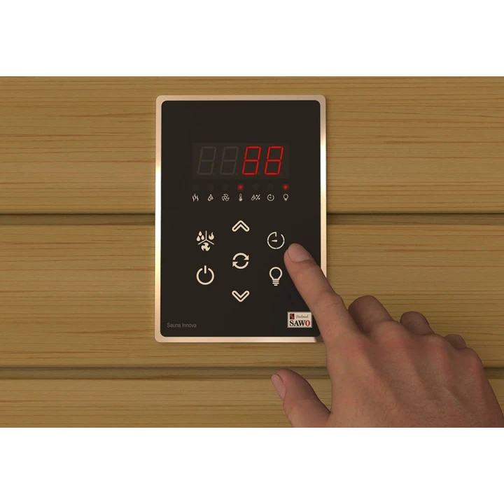 Ovládací panel elektrickej saunovej pece - SAWO INC-S-V2 Innova Classic 2.0