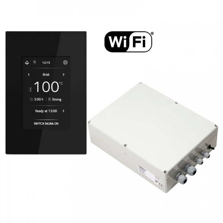 Elektrická saunová pec TULIKIVI KAARNA Nobile M s ovládacím panelom WIFI