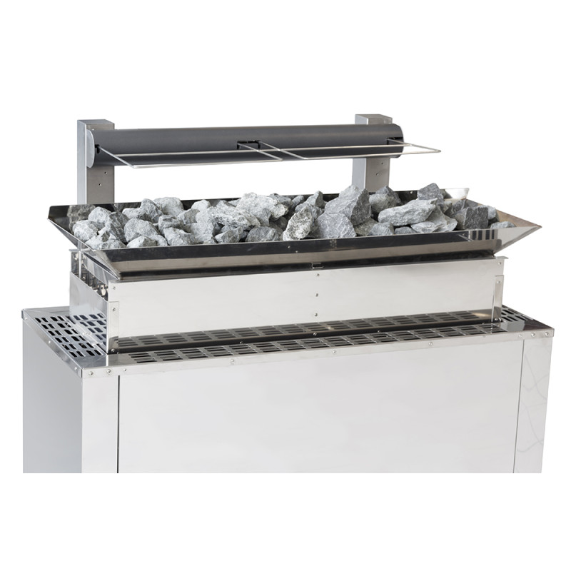 Montážny rám pre bezpečnostný systém EOS + miska na kamene pre sporáky EOS 34.G HD 24-36kW