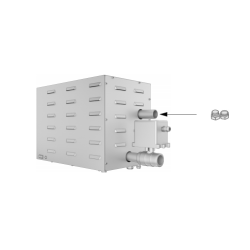 Mosadzná spojka pre parný generátor Eos SteamAttrac 