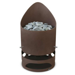 Elektrická saunová pec - EOS Zeus HD, hnedá 