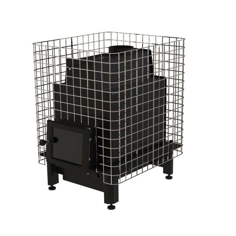 Saunová pec na drevo - VILPRA ETNA-22-N-V s vnútorným ohniskom