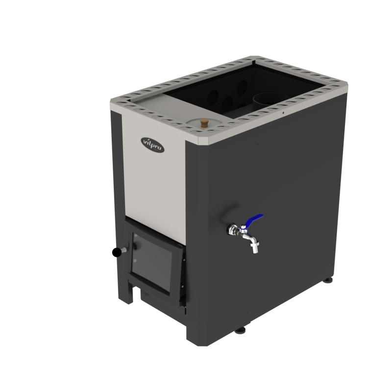 Saunová pec na drevo - VILPRA ETNA-22-WT-V s nádržou na vodu