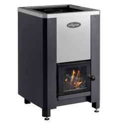 Saunová pec na drevo - VILPRA FORNAX-14-V s vnútorným ohniskom 