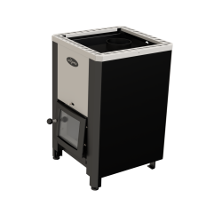 Saunová pec na drevo - VILPRA FORNAX-E-V s vnútorným ohniskom 