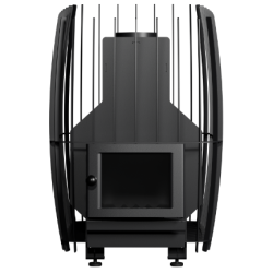 Saunová pec na drevo - VILPRA FORNAX QUEEN-14-V s vnútorným ohniskom 