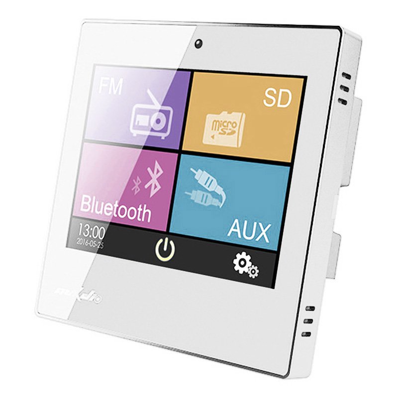 Inteligentný domáci zosilňovač DSPPA DM837. biely