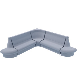 Sedadlo parnej sauny V-2 