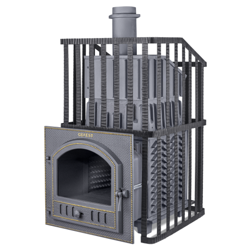 Saunová pec na drevo - Gefest Grom Uragan 50 (P)