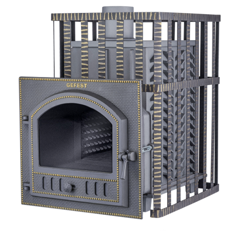 Saunová pec na drevo - Gefest GFS ZK 30 (P) v mriežke