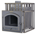 Saunová pec na drevo - Gefest GFS ZK 45 (M) v mriežke - 0