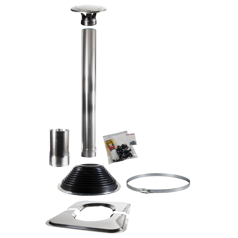 Komínová súprava HARVIA 1500 pre saunové kabíny v tvare suda