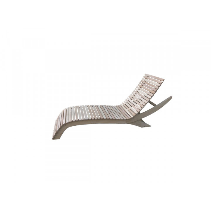 Ergonomické relaxačné ležadlo Harvia Linea, lipové drevo