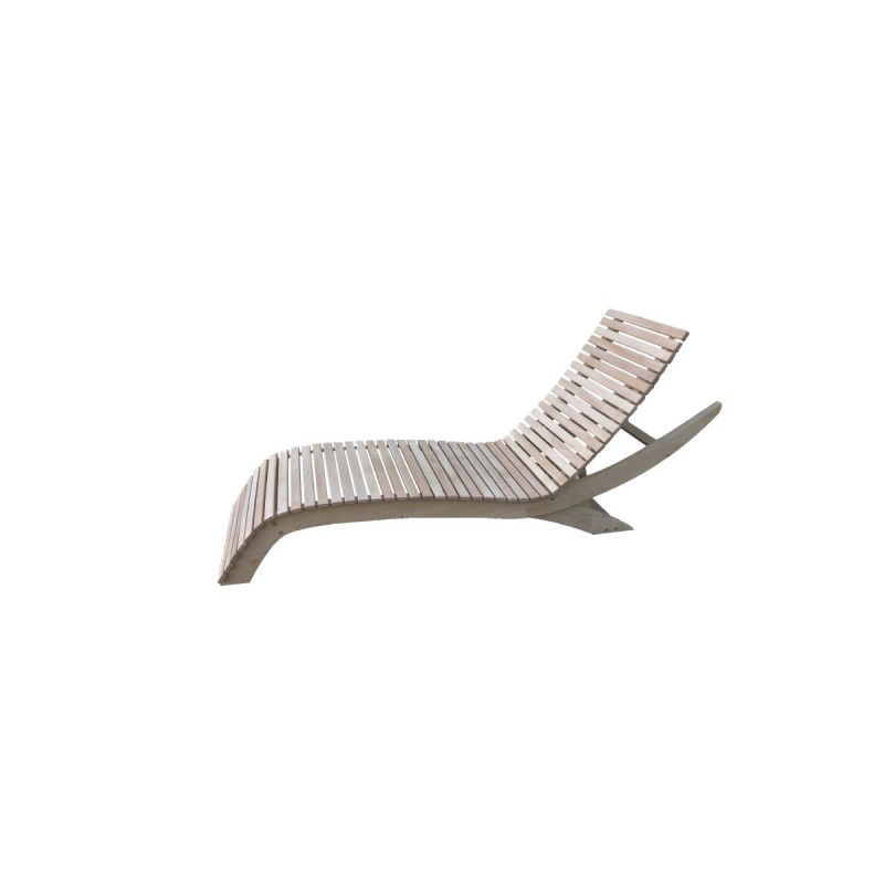 Ergonomické relaxačné ležadlo Harvia Linea, lipové drevo