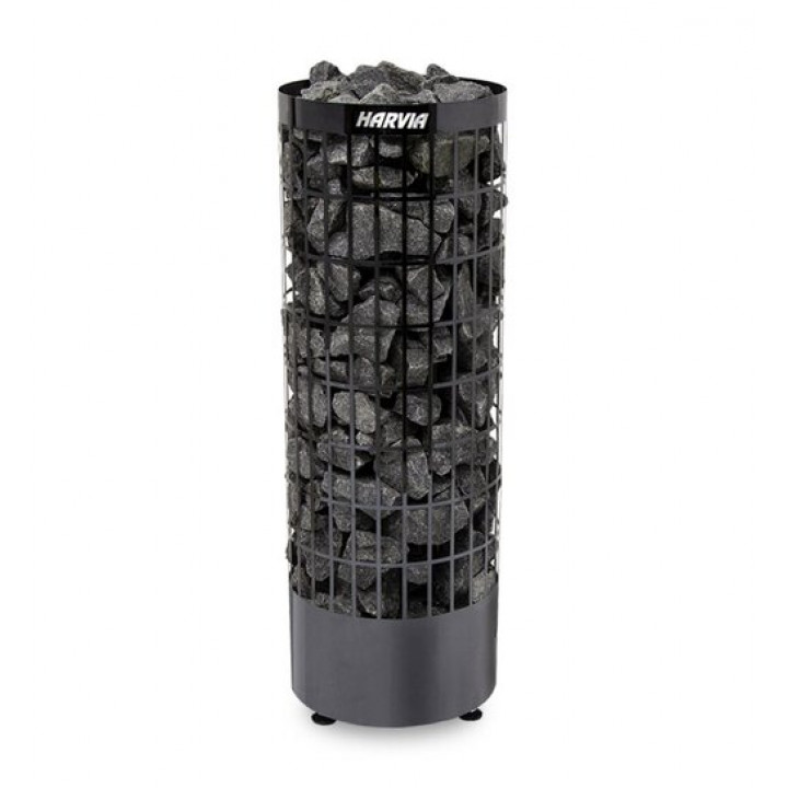 Elektrická saunová pec - HARVIA Cilindro Black Steel PC70E 6,8 kW