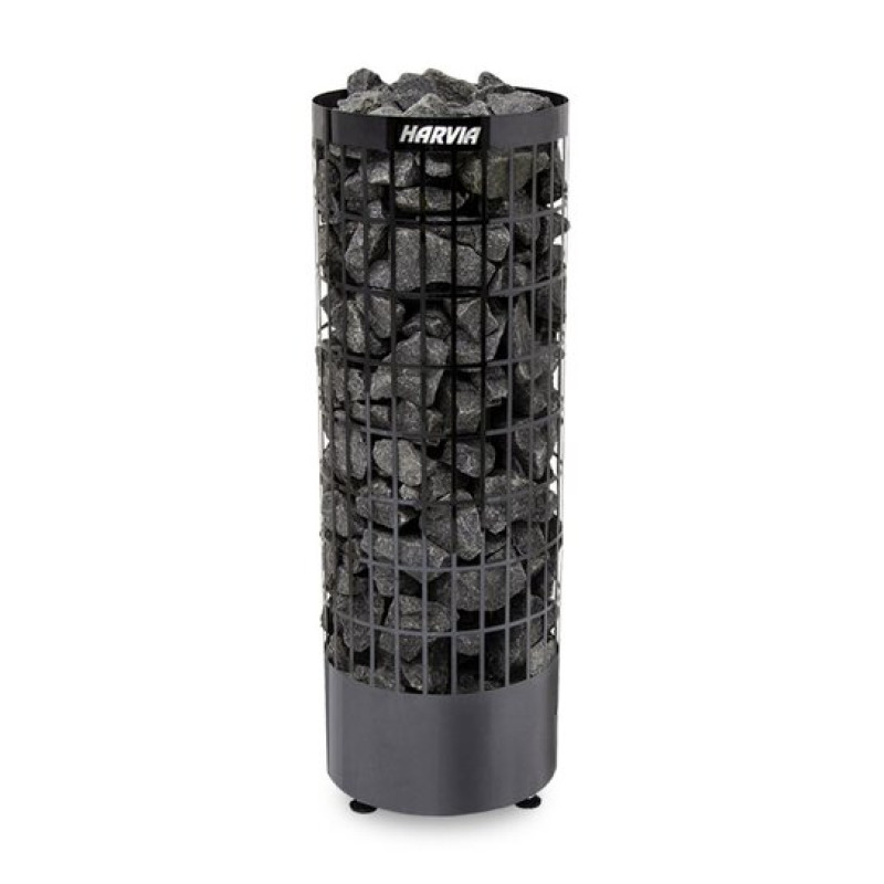 Elektrická saunová pec - HARVIA Cilindro Black Steel PC70E 6,8 kW