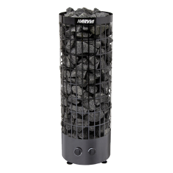 Elektrická saunová pec - HARVIA Cilindro Black Steel PC90 9 kW
