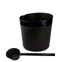 Sada vedra a naberačky do sauny HARVIA Helmi, čierna - 0