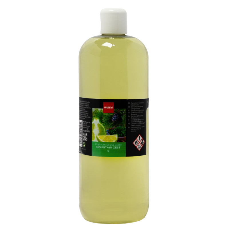 HARVIA koncentrát vône do sauny, vôňa borovice arolly, bergamotu a litsea cubeba, 1 l