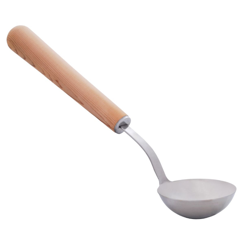 Naberačka do sauny Harvia s nerezovým hrnčekom, 40 cm, 200 ml