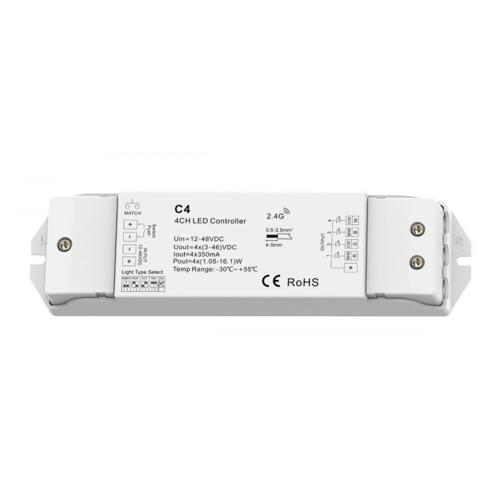Bezdrôtový ovládač Harvia RGBW LED