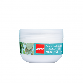 Peelingová soľ do sauny HARVIA eukalyptus mentol 200g