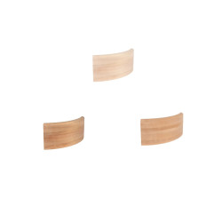 Vonkajší oblúk pre modulárne saunové lavice, 400 mm 