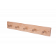 Drevený vešiak s 5 háčikmi