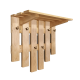 Vešiak s policou - NAGI 550x260x500