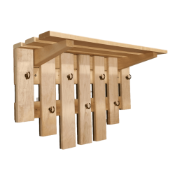 Vešiak s policou - NAGI 630x260x400  Vešiak s policou - NAGI 630x260x400