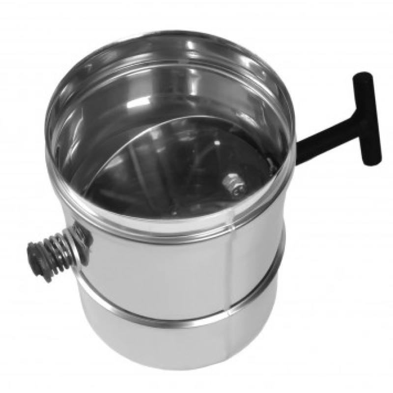 Komínová klapka s rukoväťou, 0,5 mm