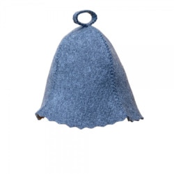 Klobúk do sauny - sivý 