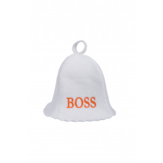 Klobúk do sauny - BOSS, biely