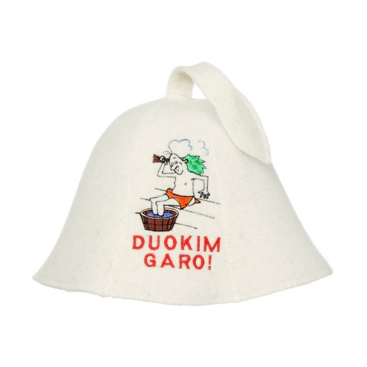 Klobúk do sauny - Dajme tomu paru