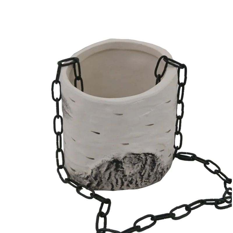 Keramická nádoba na vône - breza