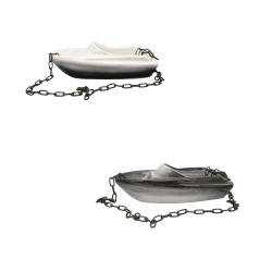 Keramická nádoba na vône - loďka 