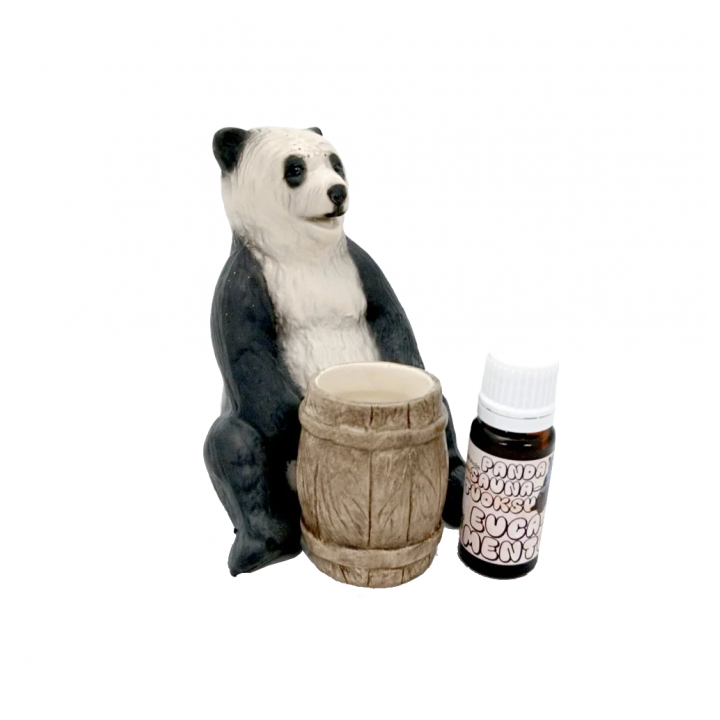 Keramická nádoba na vône - panda