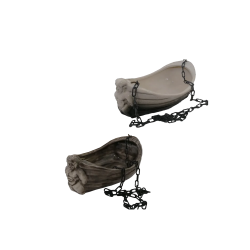 Keramická nádoba na vône - loďka s Poseidónom 