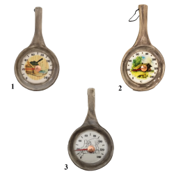 Keramický saunový teplomer - panvica  Keramický saunový teplomer - panvica