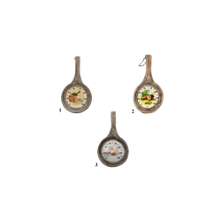 Keramický saunový teplomer - panvica 