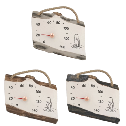 Keramický teplomer do sauny - dievča do vody 