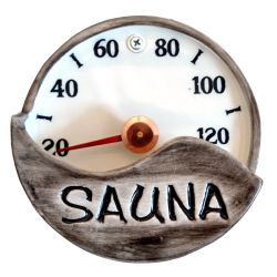 Keramický teplomer do sauny - SAUNA 