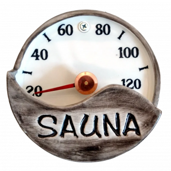 Keramický teplomer do sauny - SAUNA