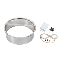 HARVIA Cilindro príruba HPC2L, osvetlená 