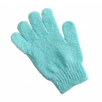 Rukavica na exfoliáciu tela