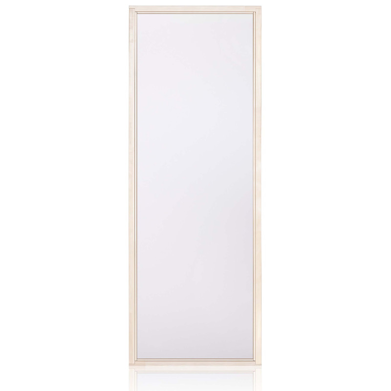 Saunové okno s dreveným rámom