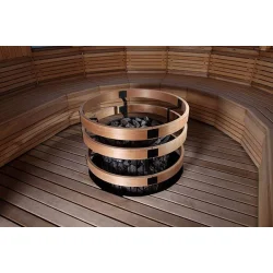 Bezpečnostné zábradlie HARVIA Legend SASPO240L s LED 