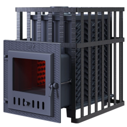 Saunová pec na drevo GEFEST - GFS ZK 25 (M) v mriežke 