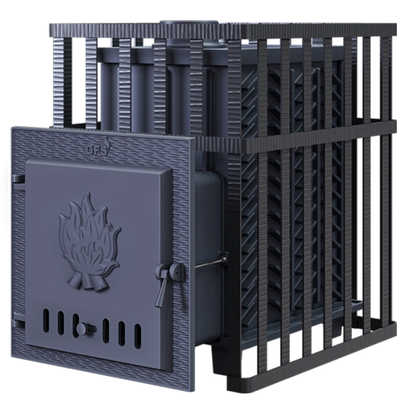 Saunová pec na drevo GEFEST - GFS ZK 45 v mriežke