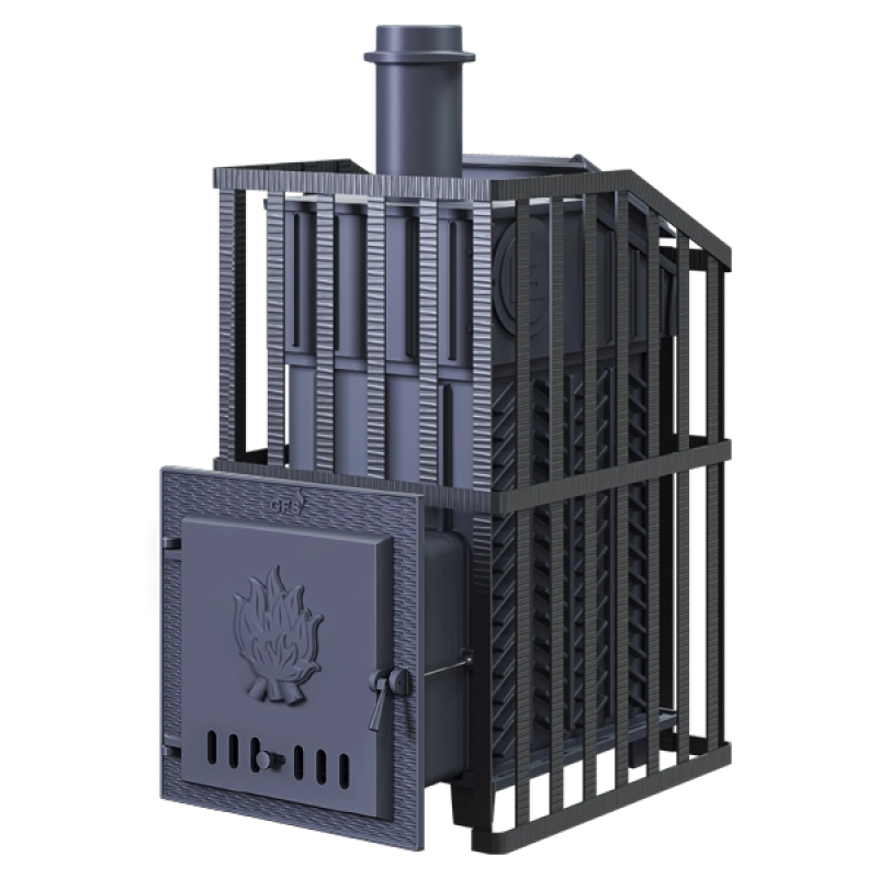 Saunová pec na drevo GEFEST - GFS ZK Uragan 30 v mriežke